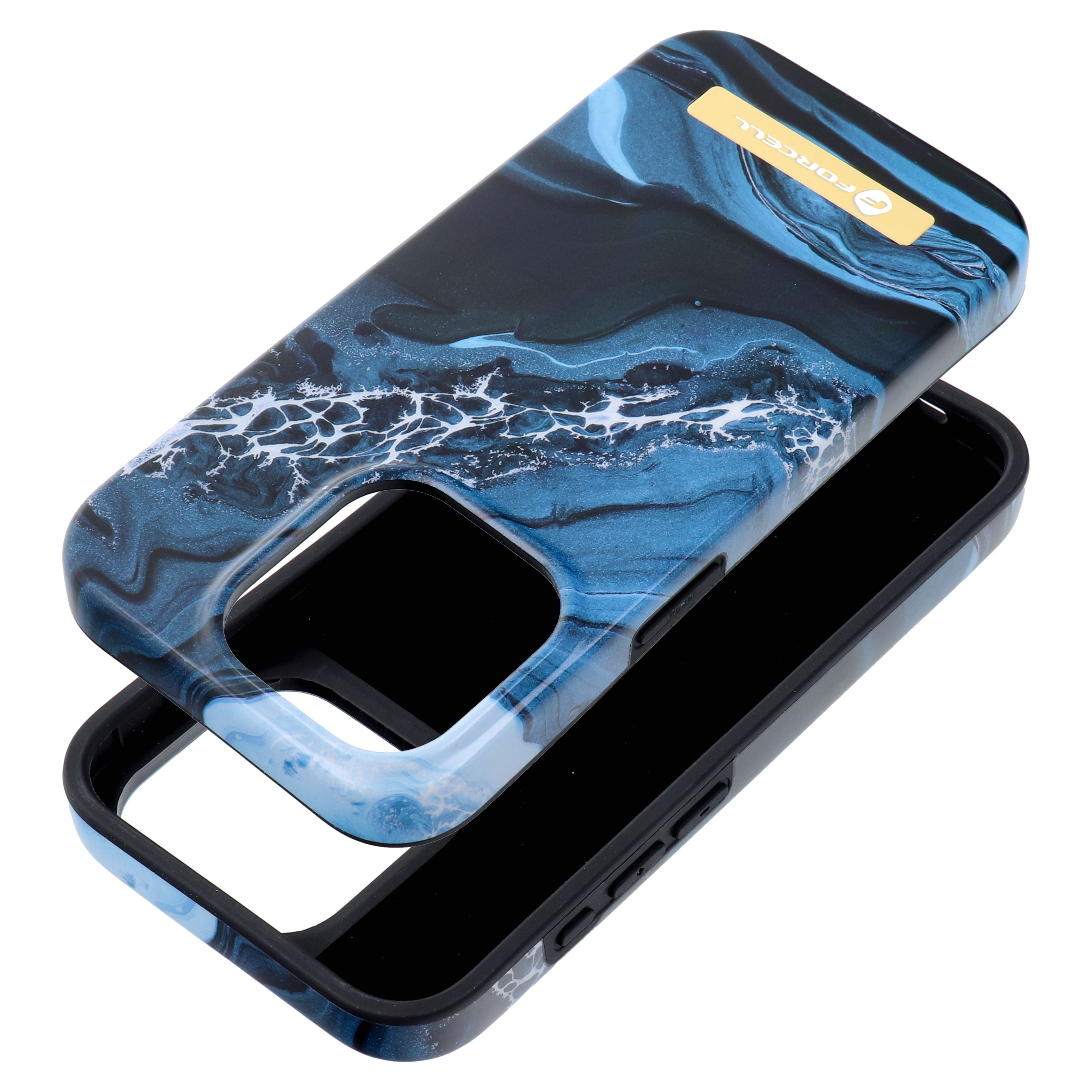 Forcell F-protect Mirage Case Compatible With Magsafe For Iphone 14 Pro Max Ocean Marble (200-110-897)