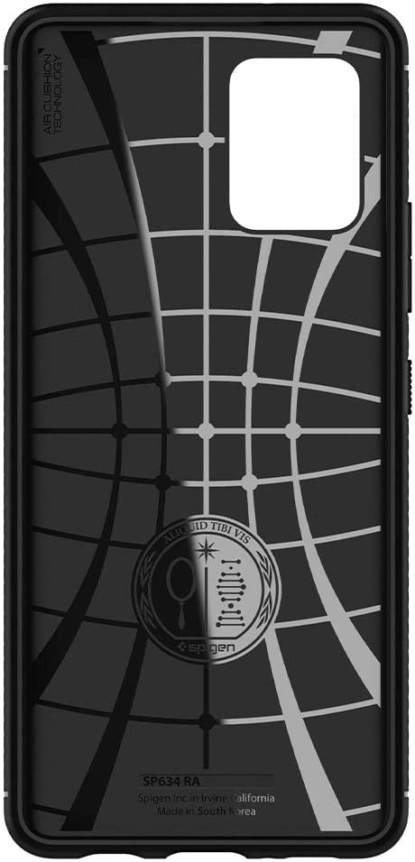 Spigen Θήκη Rugged Armor Samsung Galaxy A42 5G - Matte Black (ACS02113)
