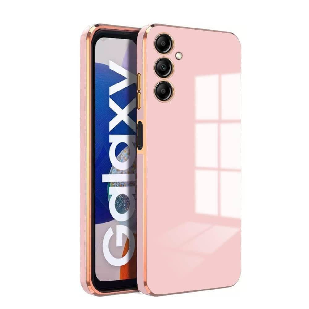 Bodycell Gold Plated - Θήκη Σιλικόνης Samsung Galaxy M34 5G - Pink (5206015074097)