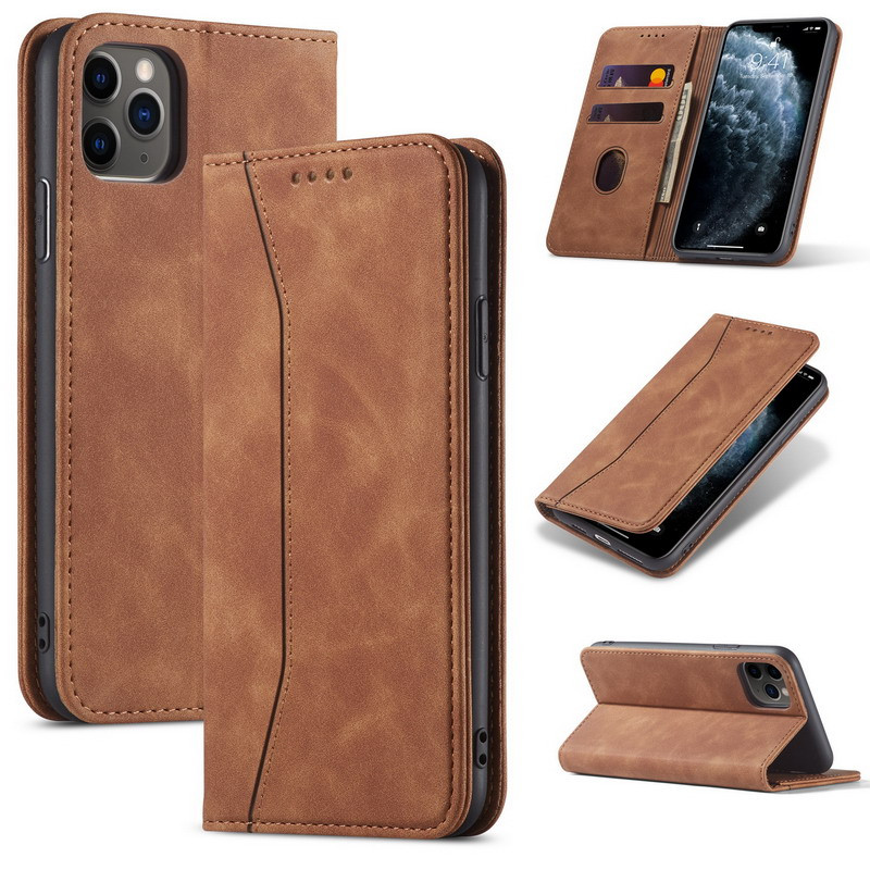 Bodycell Book Case Pu Leather Xiaomi Note 12 Pro Plus 5G Brown (04-01153)