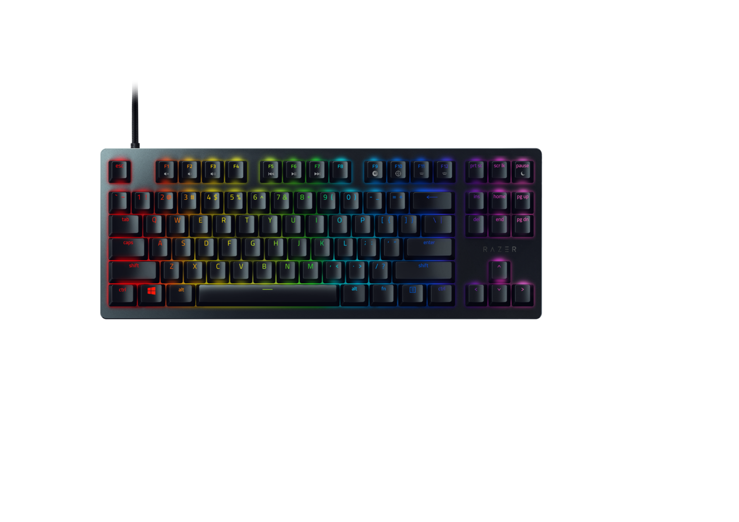 Razer HUNTSMAN TOURNAMENT LINEAR - Red Switches Tenkeyless Optical Mechanical Gaming Keyboard US