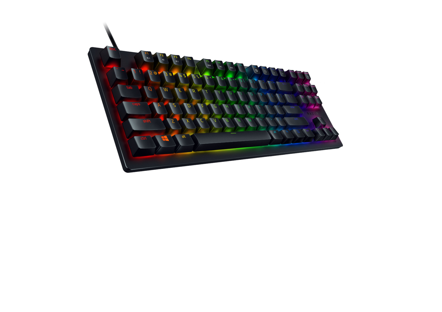 Razer HUNTSMAN TOURNAMENT LINEAR - Red Switches Tenkeyless Optical Mechanical Gaming Keyboard US