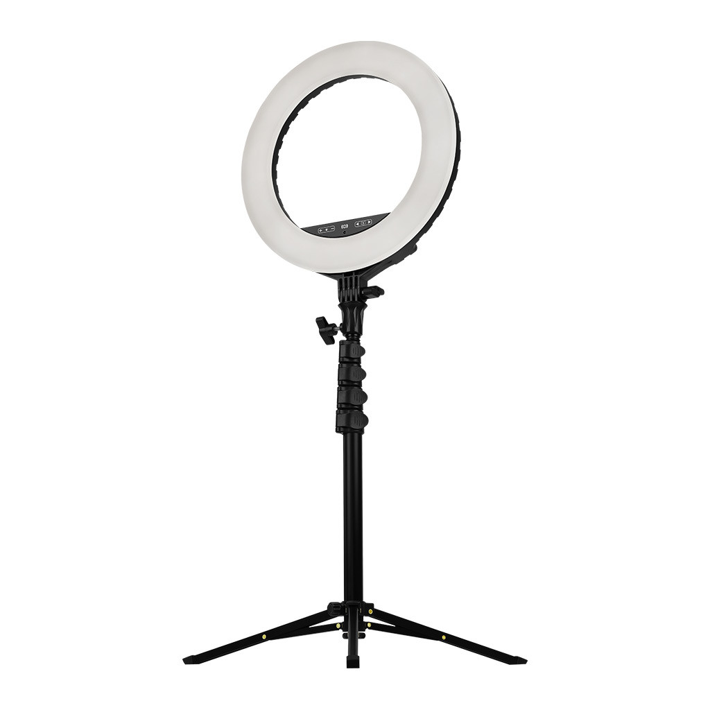 Streamplify Light 14 Streaming Ringlicht - Black 36cm & tripod - selfie stick