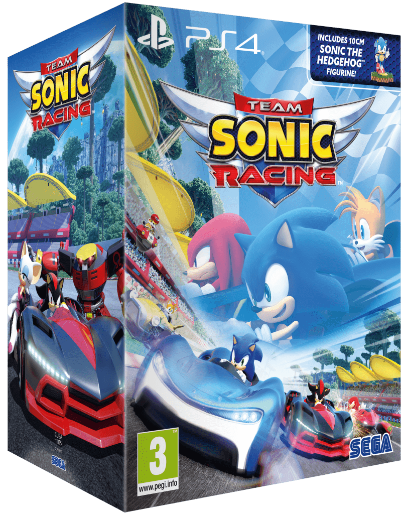 TEAM SONIC RACING SPECIAL EDITION (FIGURE) PS4