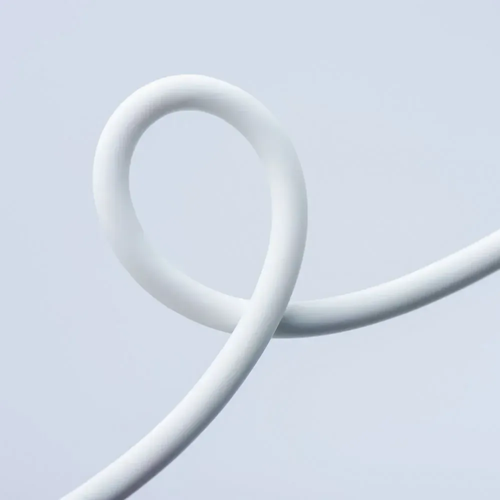 Καλώδιο USB C to USB C Forcell F-Energy QC4.0 PD 5A 100W Silicone 1 m C347 white