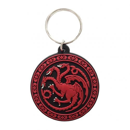 Game ot Thrones - Μπρελόκ Targaryen από ελαφρύ PVC 