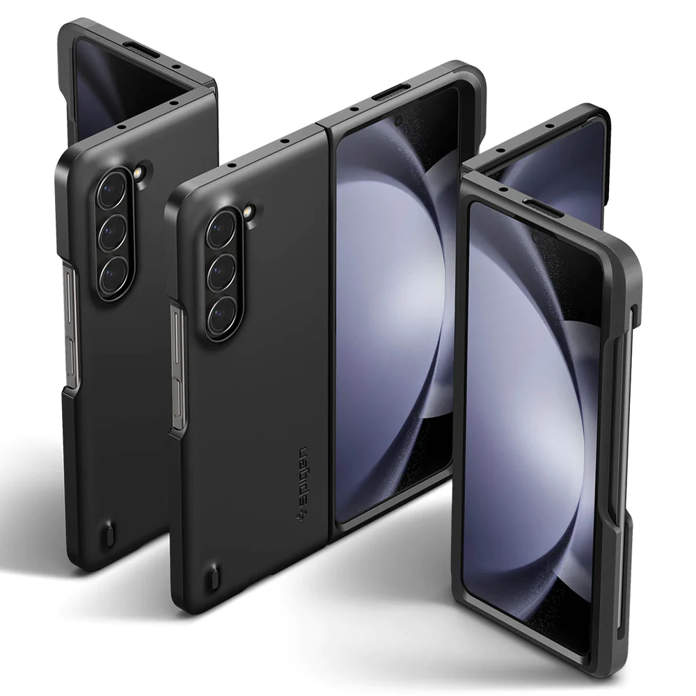 Spigen Thin Fit P - Θήκη Samsung Galaxy Z Fold5 με Υποδοχή S Pen - Black (ACS06209)