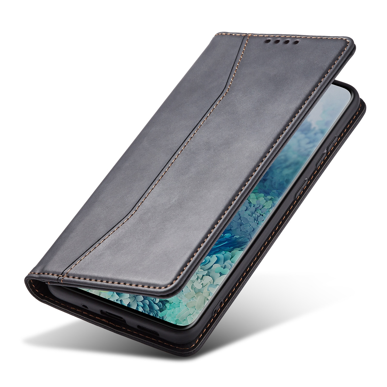 Bodycell Book Case Pu Leather For IPHONE XR Black (200-108-827)