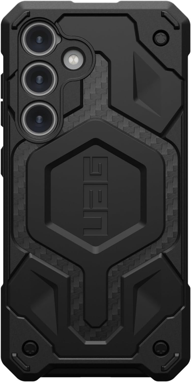 Ανθεκτική Θήκη MagSafe - Samsung Galaxy S24 - UAG Monarch Pro - Carbon Fiber (214412114242)