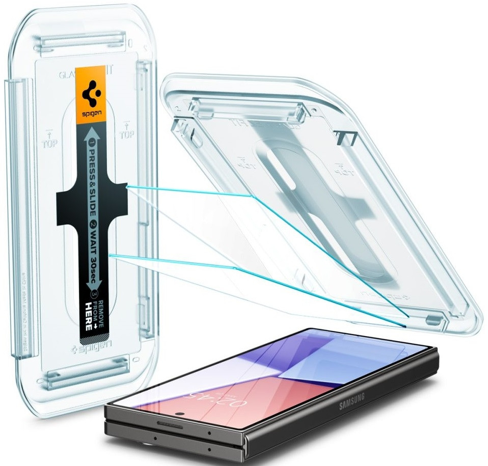 Αντιχαρακτικό Γυαλί Εξωτερικής Οθόνης - Samsung Galaxy Z Fold6 - Spigen Tempered Glass GLAS.tR EZ Fit - 2 Τεμάχια (AGL07969)