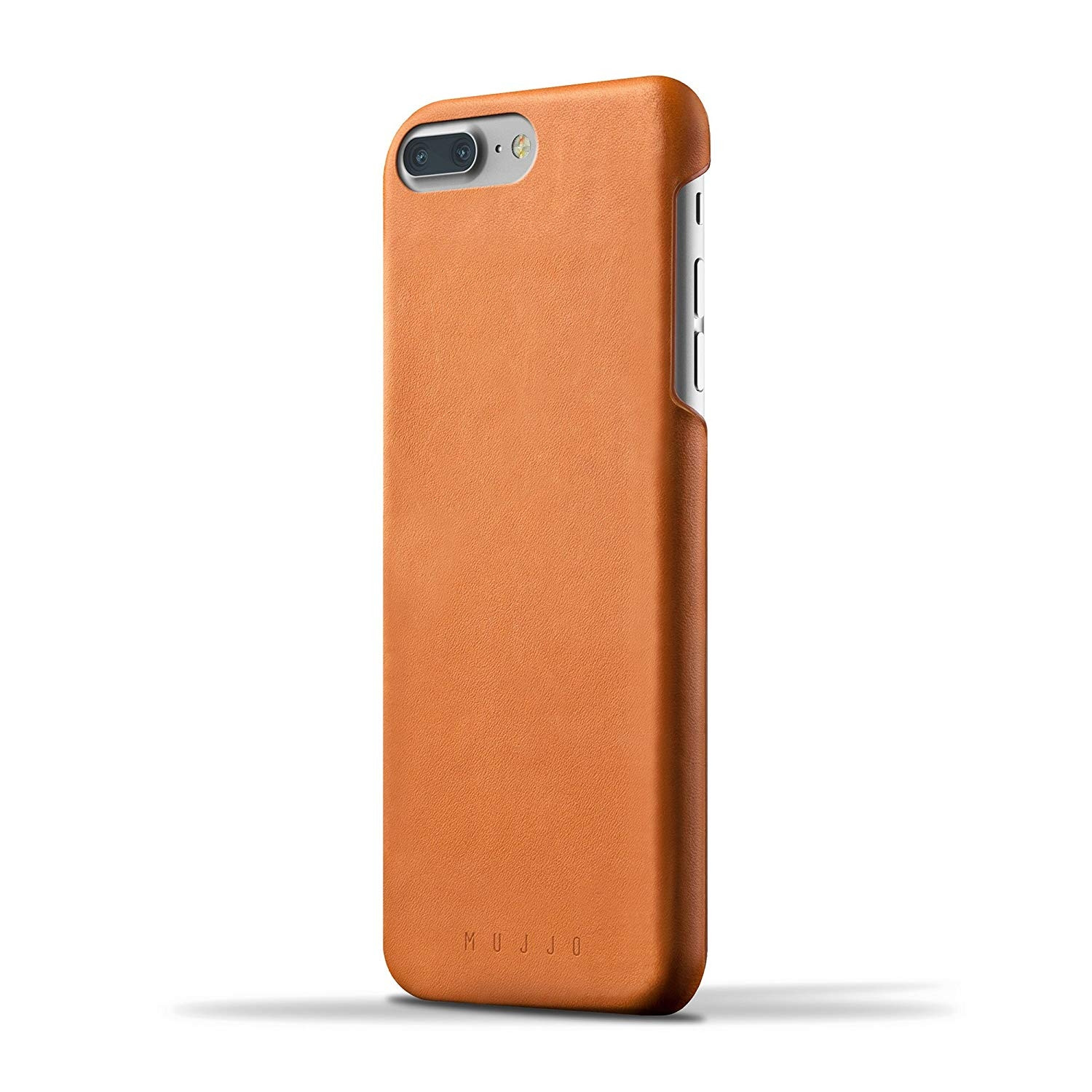 MUJJO Full Leather Case - Δερμάτινη Θήκη iPhone 8 Plus / 7 Plus - Tan (MUJJO-CS-074-TN)