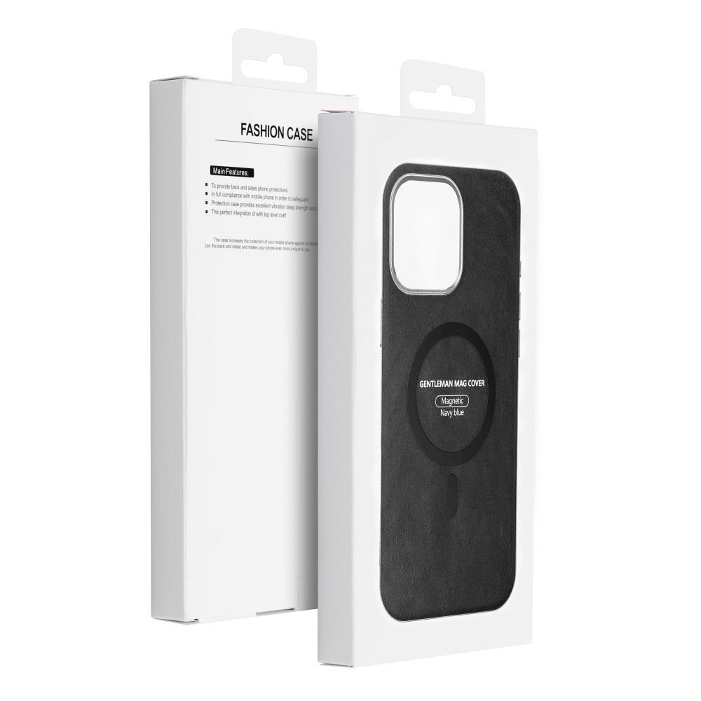 Oem Gentleman Mag Cover Case compatible with MagSafe for iPhone 16 black