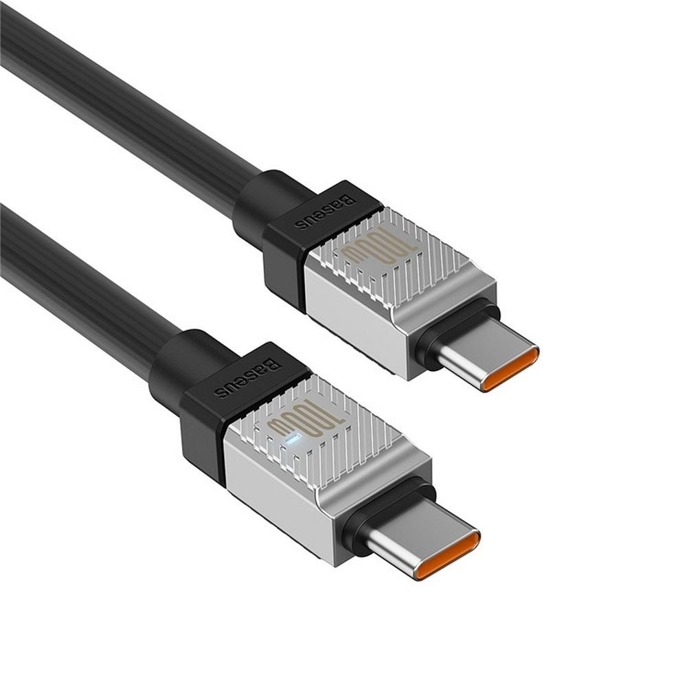 Baseus CoolPlay USB 2.0 Cable USB-C male - USB-C male 100W Μαύρο 1m (CAKW000201) (200-110-553)