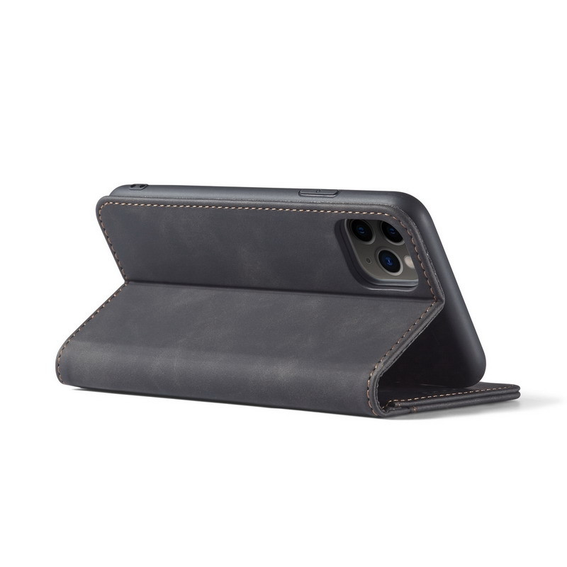 Bodycell Book Case Pu Leather For Xiaomi Redmi Note 8 Black