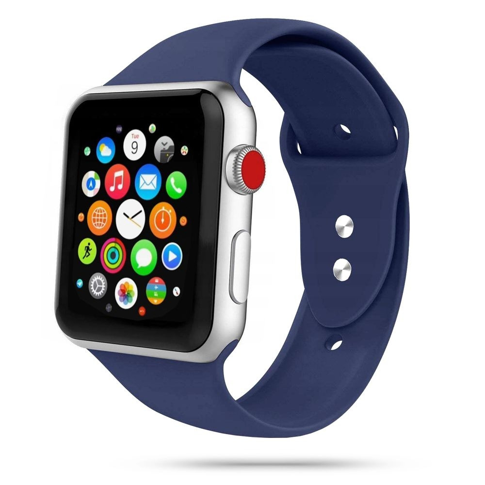 Tech-Protect Λουράκι Σιλικόνης Iconband Apple Watch SE/7/6/5/4/3 (45/44/42mm) - Midnight Blue (72194)