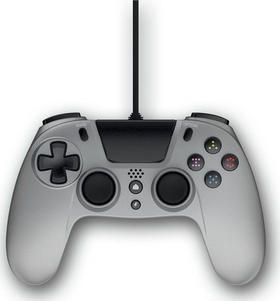 Gioteck Ενσύρματο Χειριστήριο VX4 Για Το Playstation 4 – Ασημί (VX4PS4-15-MU)