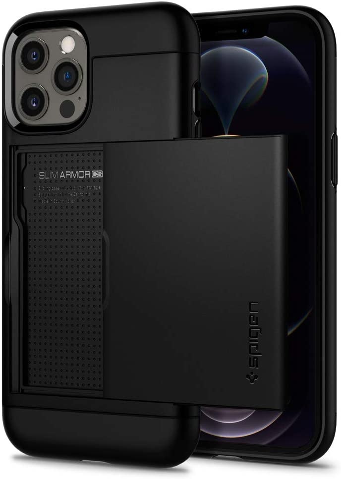 Spigen Slim Armor CS Θήκη Apple iPhone 12 Pro Max - Black (ACS01623)