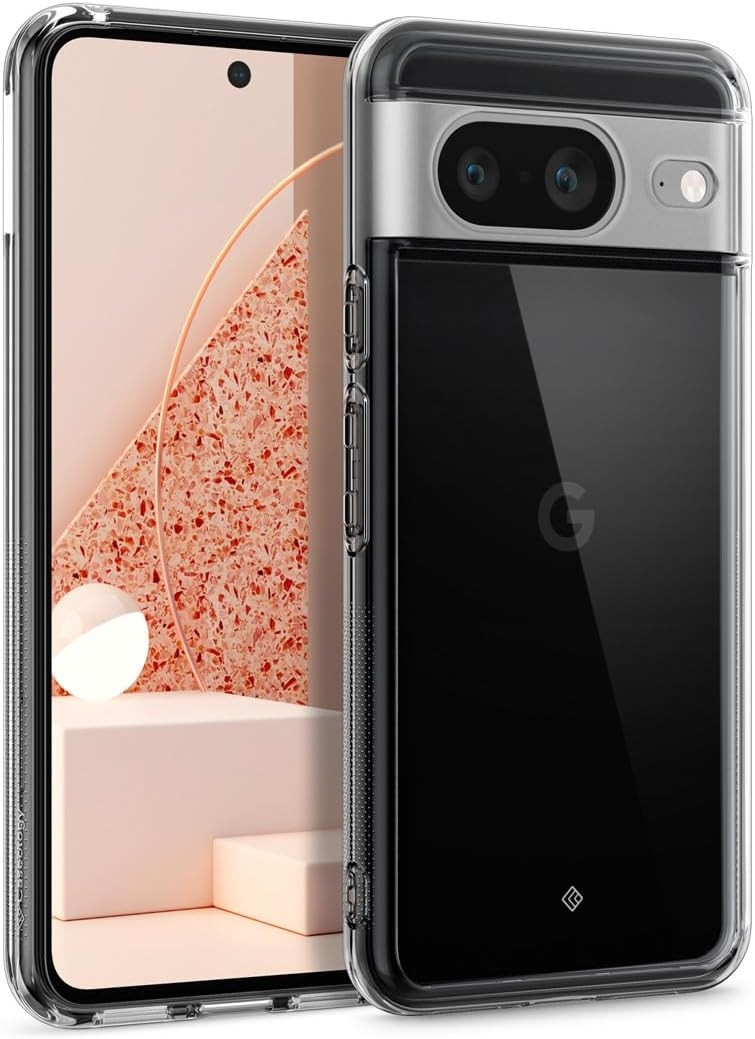 Caseology Capella - Διάφανη Ανθεκτική Σκληρή Θήκη - Google Pixel 8 - Crystal Clear (ACS06296)