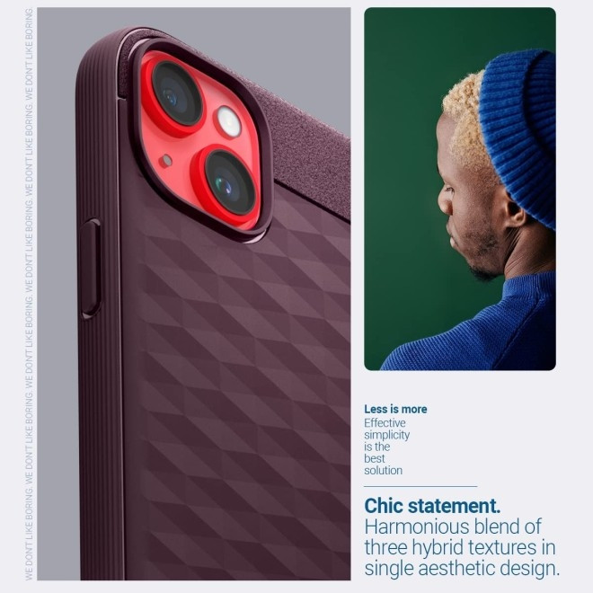 Caseology Parallax Mag Ανθεκτική Θήκη MagSafe Apple iPhone 14 Plus - Burgundy (ACS04929)