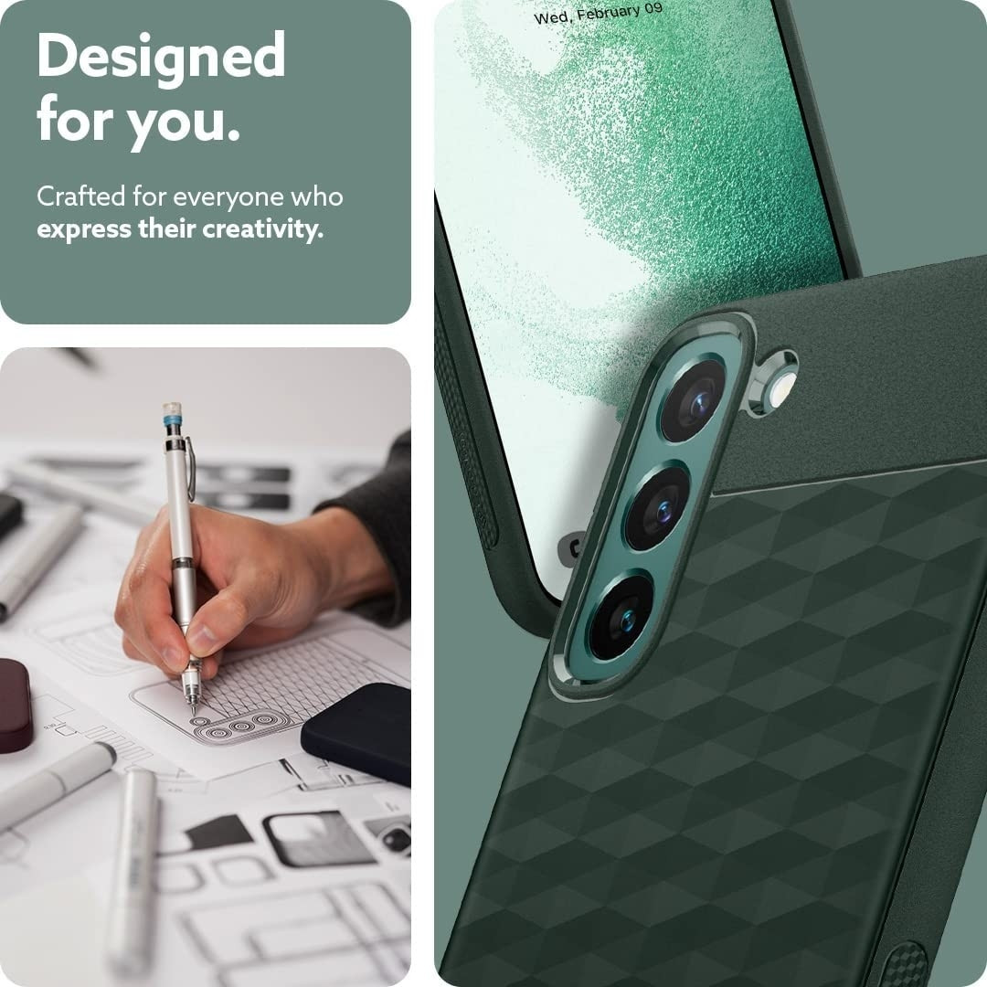 Caseology Θήκη Parallax Lite Samsung Galaxy S22 Plus 5G - Midnight Green (ACS03976)