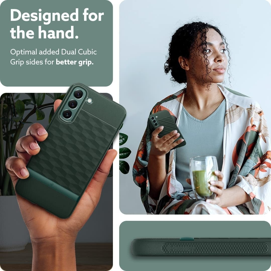 Caseology Θήκη Parallax Lite Samsung Galaxy S22 Plus 5G - Midnight Green (ACS03976)