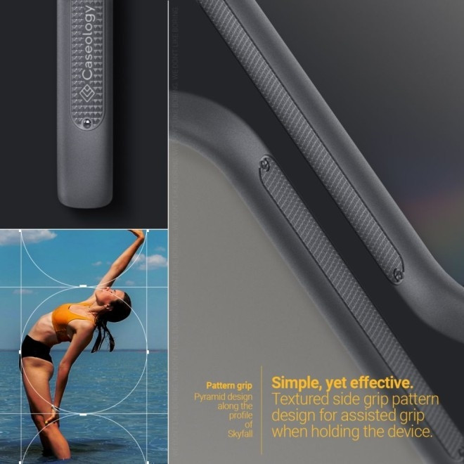 Caseology Θήκη Skyfall Apple iPhone 14 Pro Max - Matte Black (ACS04855)