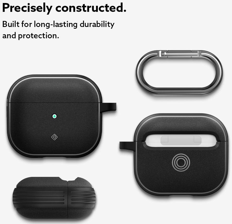 Caseology Vault Θήκη Apple AirPods 3rd Gen - Matte Black (ACS04221) 