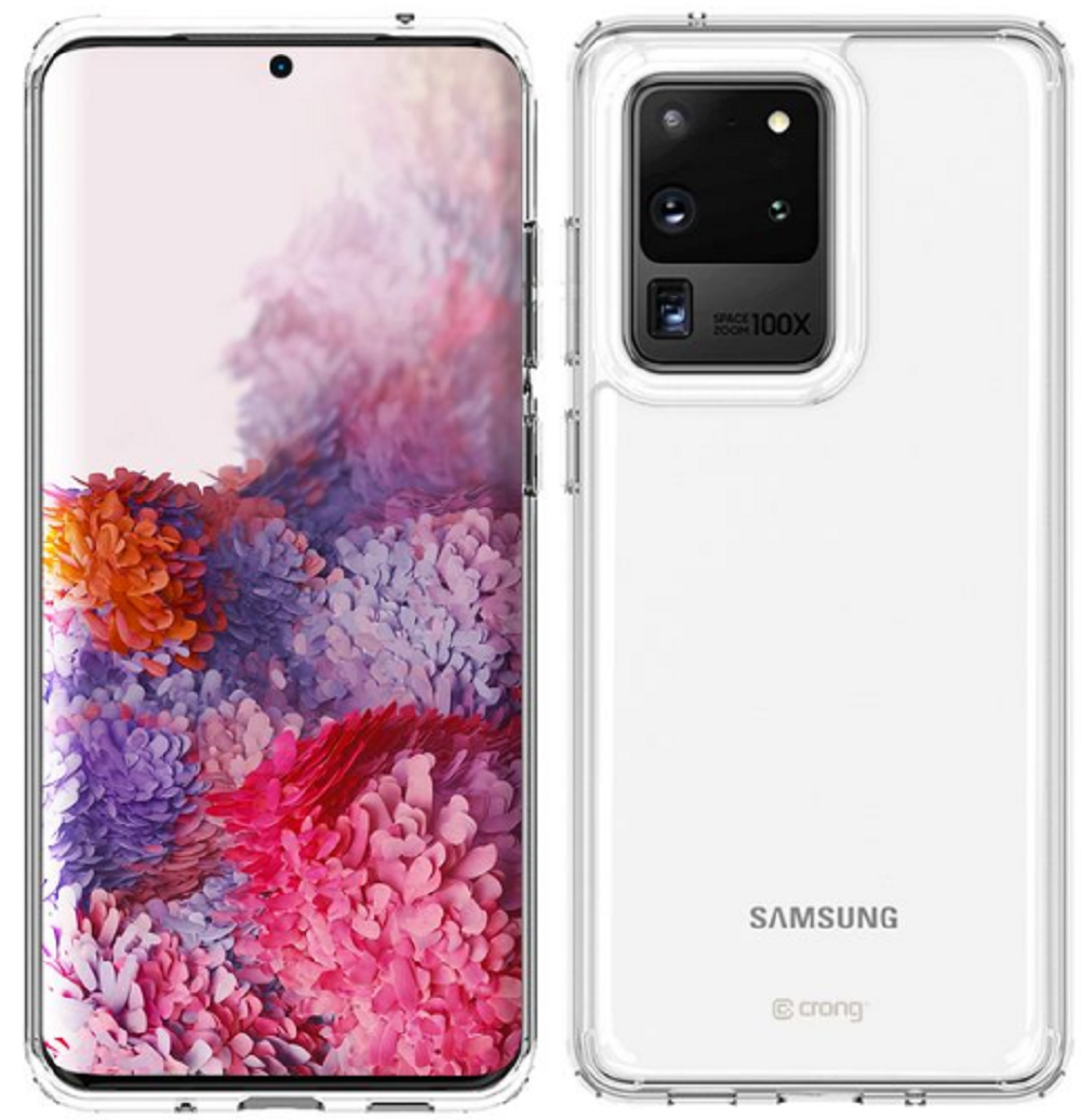 Crong Crystal Shield Διάφανη Θήκη Samsung Galaxy S20 Ultra - Clear (CRG-CSHC-SGS20U-TRS)