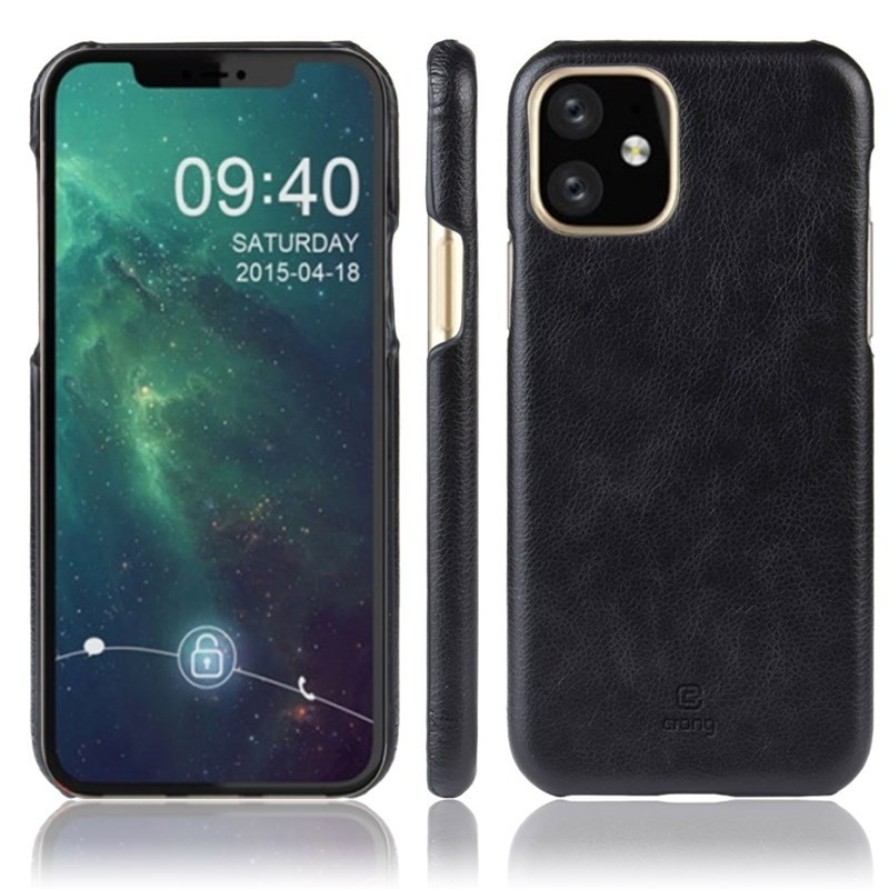 Crong Essential Cover - Σκληρή Θήκη Apple iPhone 11 - Black (CRG-ESS-IP11-BLK)