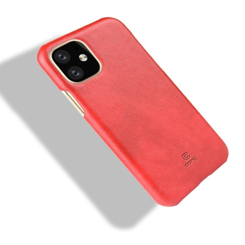 Προστατέψτε το αγαπημένο σας iPhone 11, με την σκληρή θήκη Essential της Crong και δώστε ένα κομψό και μινιμαλιστικό ύφος στο κινητό σας!  Το υψηλής ποιότητας PU δέρμα κάνουν το κινητό σας να φαίνεται πολύ κομψό και να ταιριάζει υπέροχα στο χέρι σας. Με ε