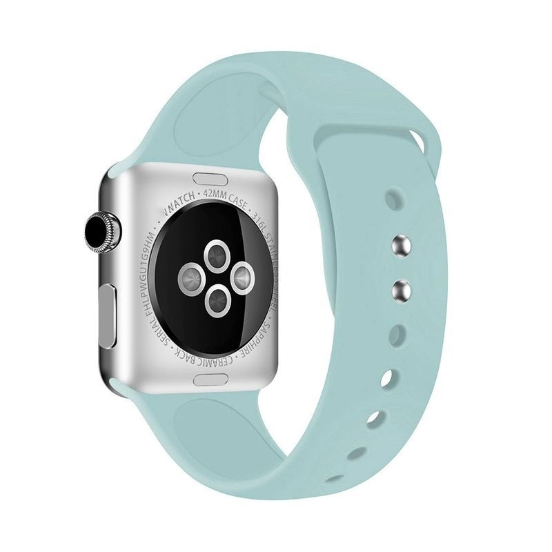 Crong Liquid Λουράκι Σιλικόνης Apple Watch 5/4/3/2/1 (40/38mm) - Mint (CRG-40LQB-GRN)