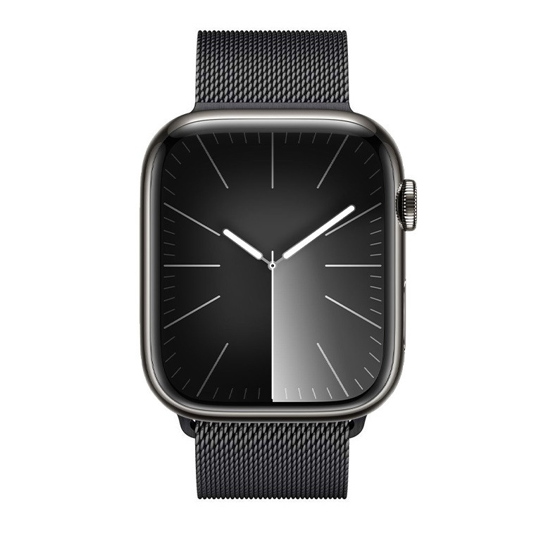Μετατρέψτε το Apple Watch Ultra2/Ultra1/SE/9/8/7/6/5/4/3 (49/45/44mm) σας σε πραγματικό κόσμημα με αυτό το κομψό λουράκι σε Graphite χρώμα από την Crong!