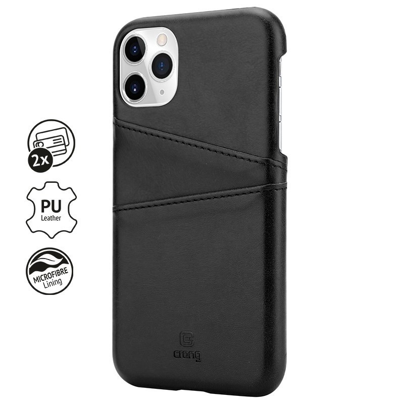 Crong Neat Cover - Σκληρή Θήκη Apple iPhone 11 Pro - Black (CRG-NTC-IPH11P-BLK)