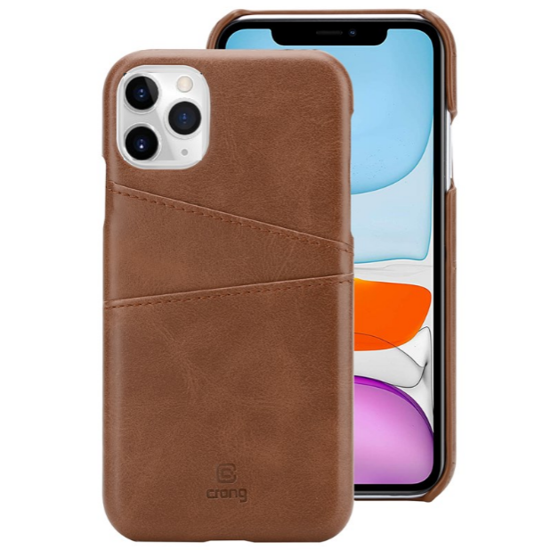 Crong Neat Cover - Σκληρή Θήκη Apple iPhone 11 Pro - Brown (CRG-NTC-IPH11P-BRW)