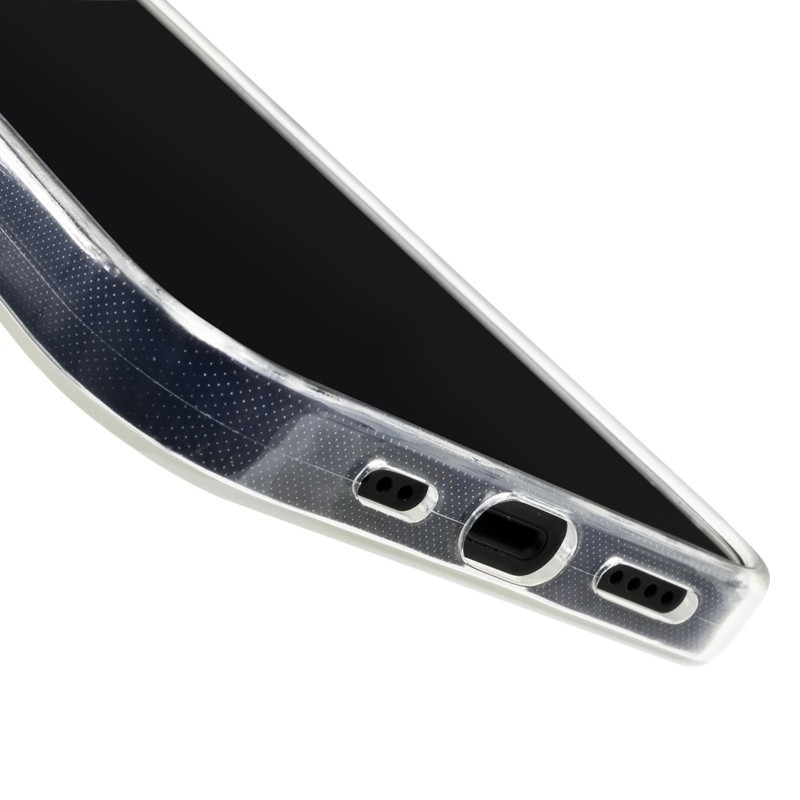 Crong Slim Διάφανη Θήκη Σιλικόνης Apple iPhone 13 - 0.8mm - Clear (CRG-CRSLIM-IP1361-TRS)