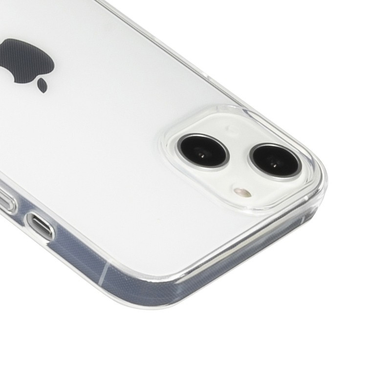 Crong Slim Διάφανη Θήκη Σιλικόνης Apple iPhone 13 mini - 0.8mm - Clear (CRG-CRSLIM-IP1354-TRS)