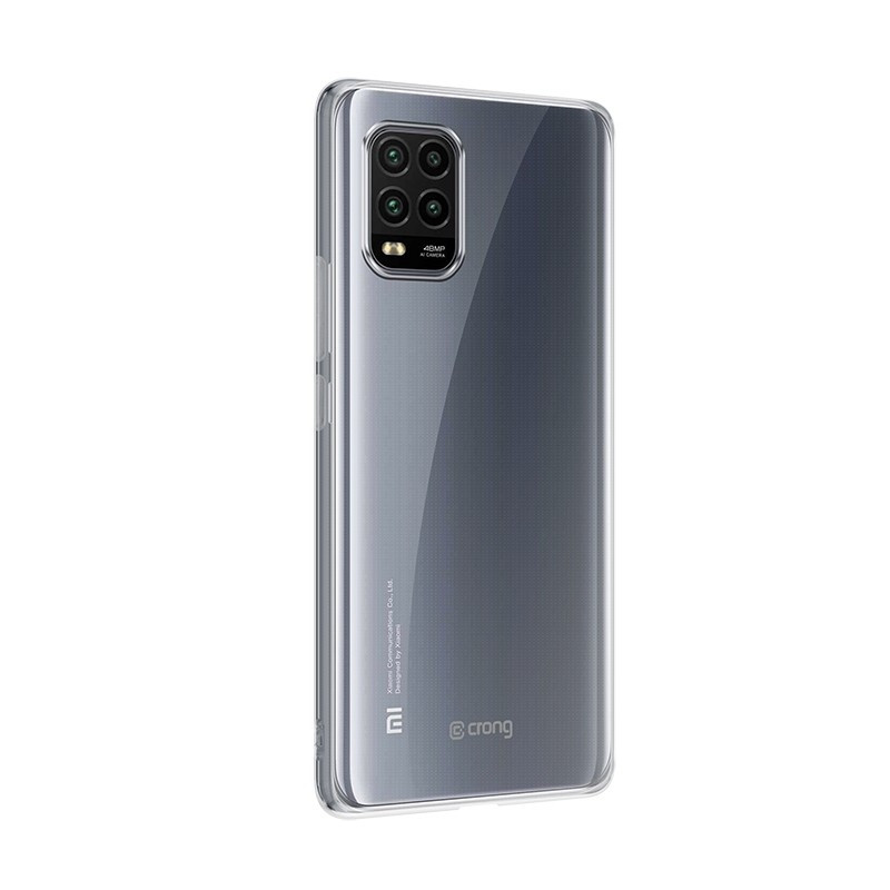 Crong Slim Διάφανη Θήκη Σιλικόνης Xiaomi Mi 10 Lite - 0.8mm - Clear (CRG-CRSLIM-XMI10L-TRS)