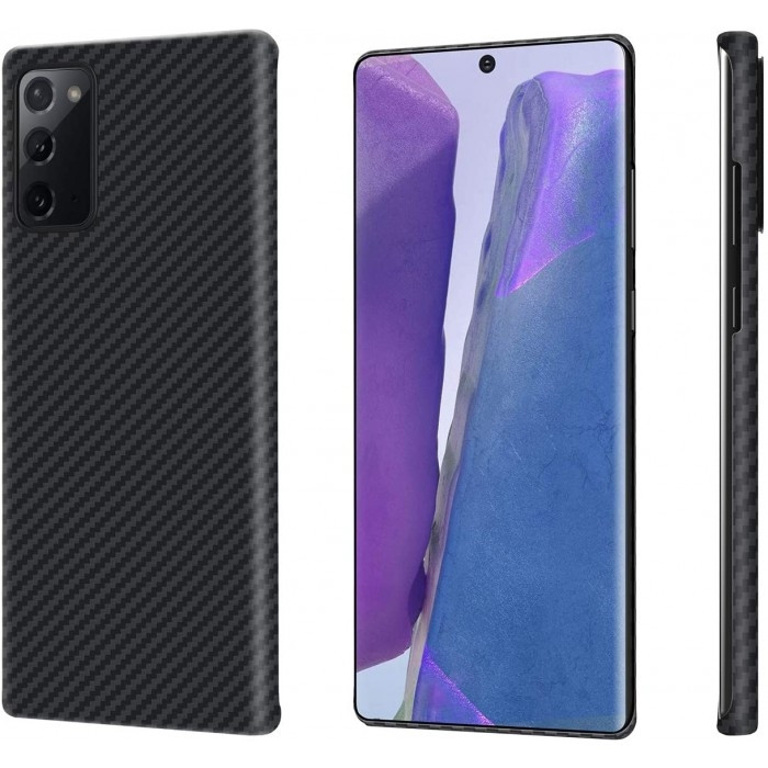 Pitaka MagEz Case - Θήκη Aramid Fiber Body Samsung Galaxy Note 20 - Black / Grey (KN2001)