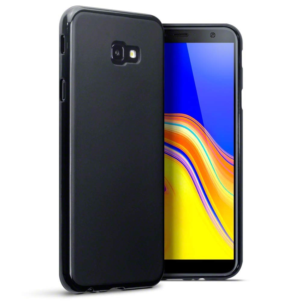 Terrapin Θήκη Σιλικόνης Samsung Galaxy J4 Plus 2018 - Solid Black Matte Finish (118-002-732) 
