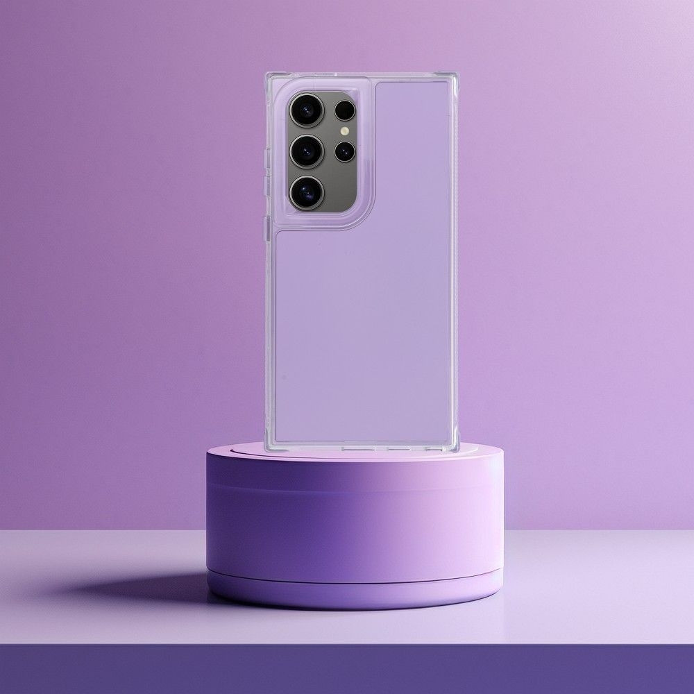 Matrix Case Back Cover σκληρό TPU για Samsung Galaxy A55 Light Violet (5903396289835)