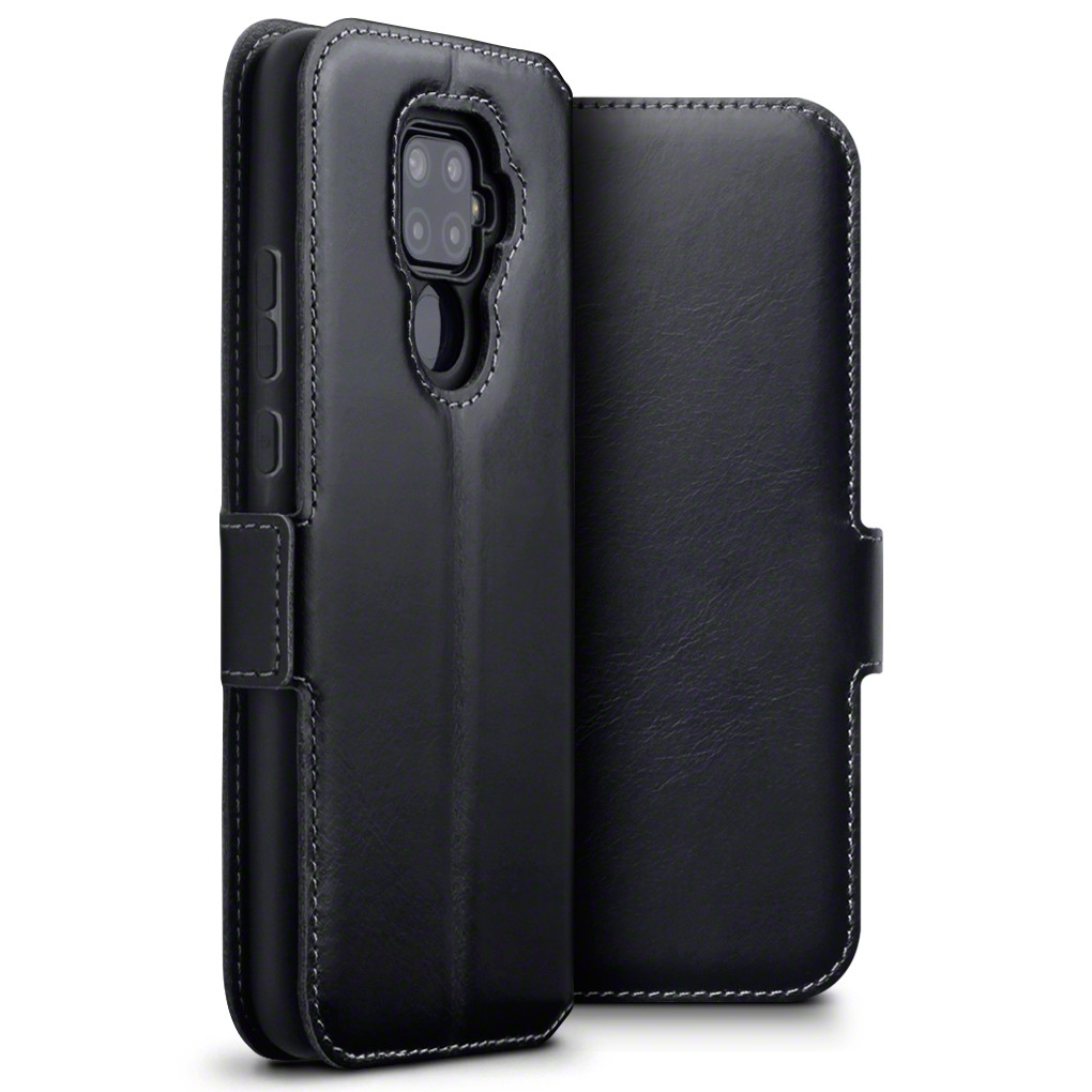 Terrapin Δερμάτινη Θήκη - Πορτοφόλι Huawei Mate 30 Lite - Black (117-083-237)