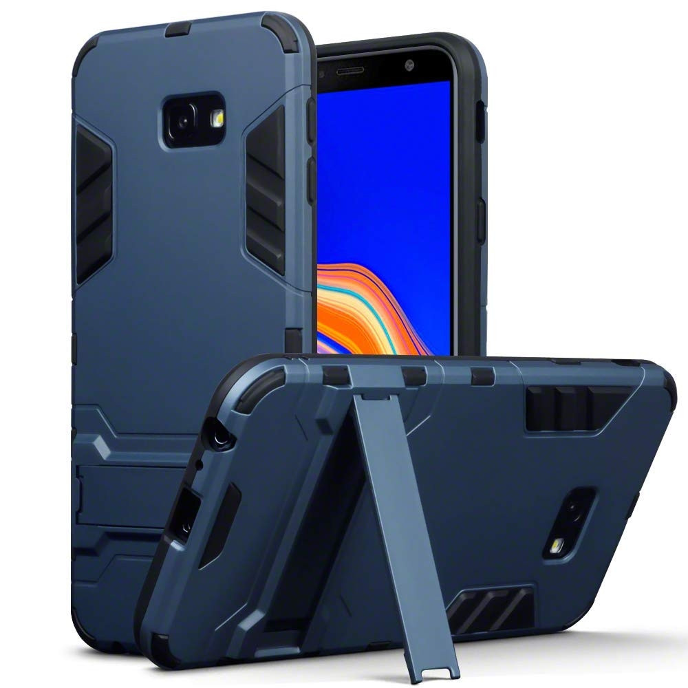 Terrapin Ανθεκτική Dual Layer Θήκη Samsung Galaxy J4 Plus 2018 - Blue (131-002-126)