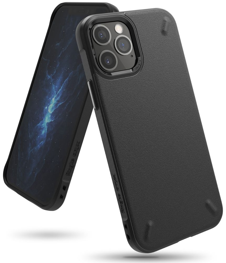  Ringke Onyx Θήκη Apple iPhone 12 / 12 Pro - Black (75215)