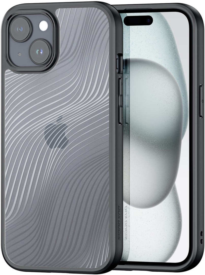 DuxDucis Aimo Series - Premium Ημιδιάφανη Σκληρή Θήκη - Apple iPhone 15 Plus - Black (6934913025086)