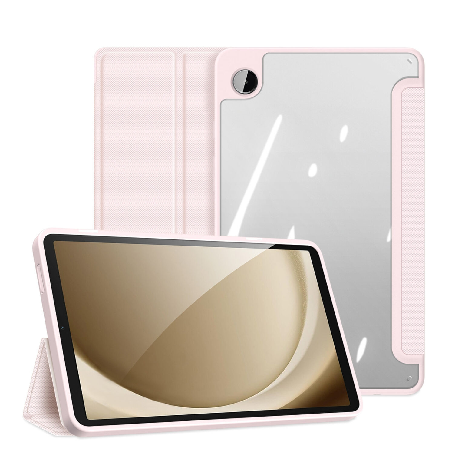 Flip Θήκη - Samsung Galaxy Tab A9 8.7" X110 / X115 - Duxducis Toby Series - Pink (6934913023358)
