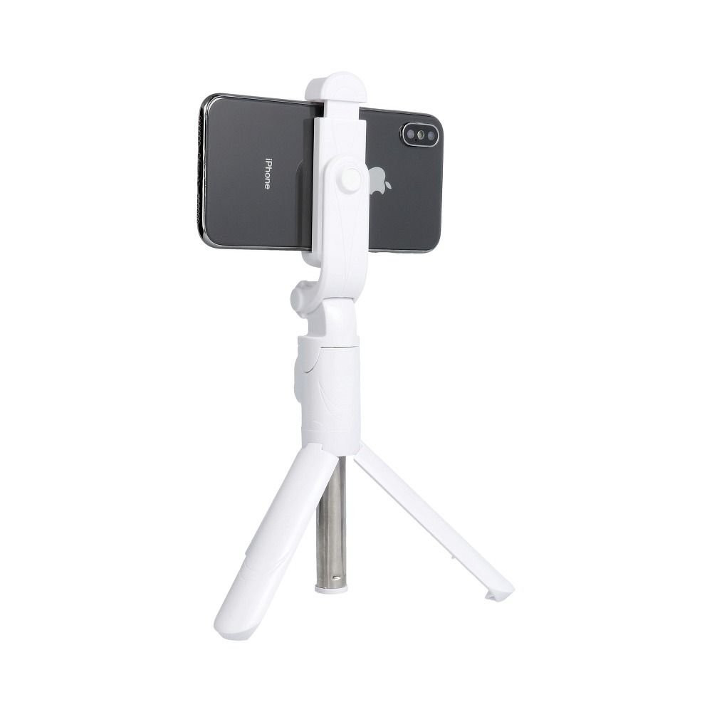 XT-09 Selfie Stick Τρίποδο Κινητού με Bluetooth Λευκό