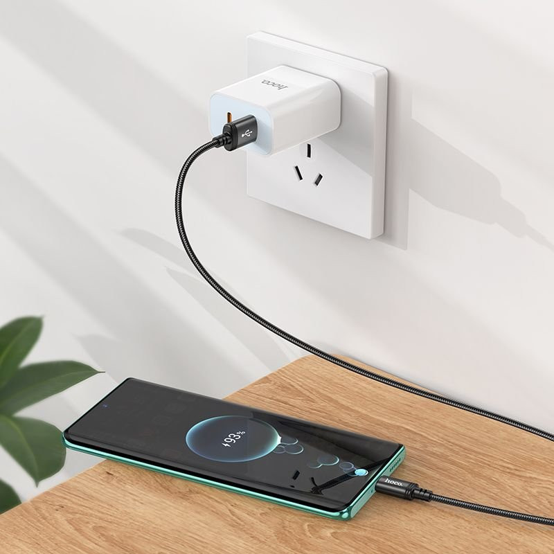 Καλώδιο HOCO τύπου C σε τύπο C 3A 60W X90 1 m μαύρο