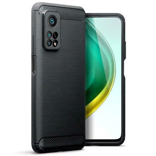 Terrapin Θήκη Σιλικόνης Carbon Fibre Xiaomi Mi 10T / 10T Pro - Black (118-121-008)