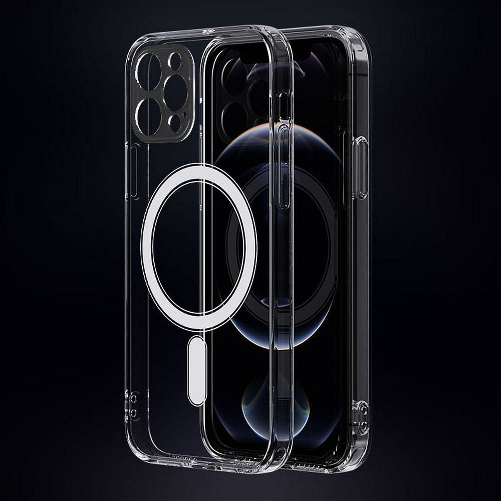 Oem Drop Glue case with camera protection compatible with MagSafe for IPHONE 13 transparent