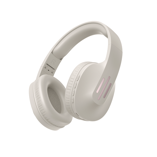 Riversong Rhythm L9 Bluetooth Headphones - Ασύρματα Ακουστικά Κεφαλής Bluetooth - Cream (EA278CR)